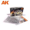 AK Interactive AK35001 FJ43 SUV WITH HARD TOP 1/35